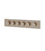 Aquabrass SQUARE / ROUND 21 1/16" x 4 1/4" x 1/8" Shower Trim Set Variable Finish SRH3595R - Image 2