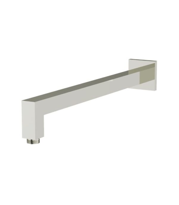 Aquabrass SSA16 16-Inch Square Shower Arm & Flange with Adjustable Trim, 1/2-Inch NPT Male Connection - Image 4