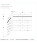 Bain Signature Nova Shower Wall - Image 3