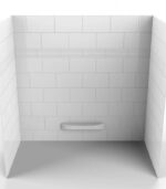 Bain Signature Andrea Shower Wall SW-60-SH-3 - Image 2