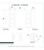 Bain Signature Mariah Shower Wall SW2-60-BA-3 - Image 6