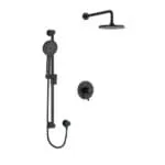 Shower Kit 323 Trim - Black
