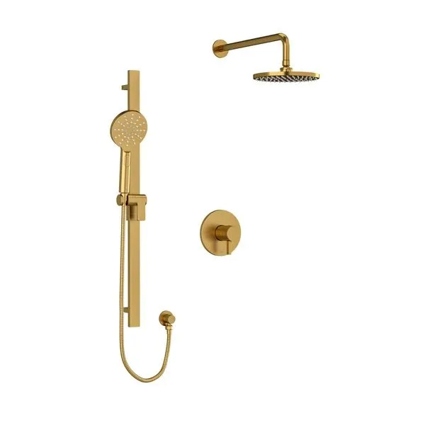 Shower Kit 323 Trim - Brushed Gold
