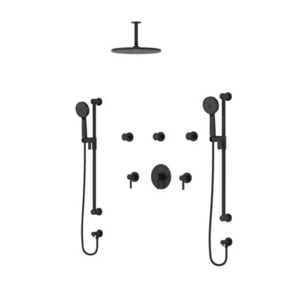 Shower Kit 6413 Trim - Black