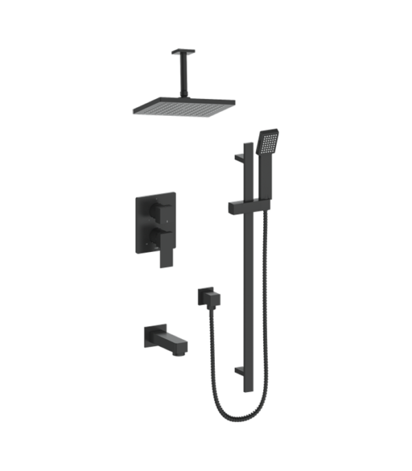Vogt Kapfenberg 3-Way Trim with 6″ Ceiling Arm Shower Kit Trim TM.AP.310.316 - Image 2