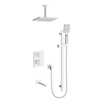 Vogt Kapfenberg 3-Way Shower Kit Trim with 6-Inch Ceiling Arm TM.AP.320.326