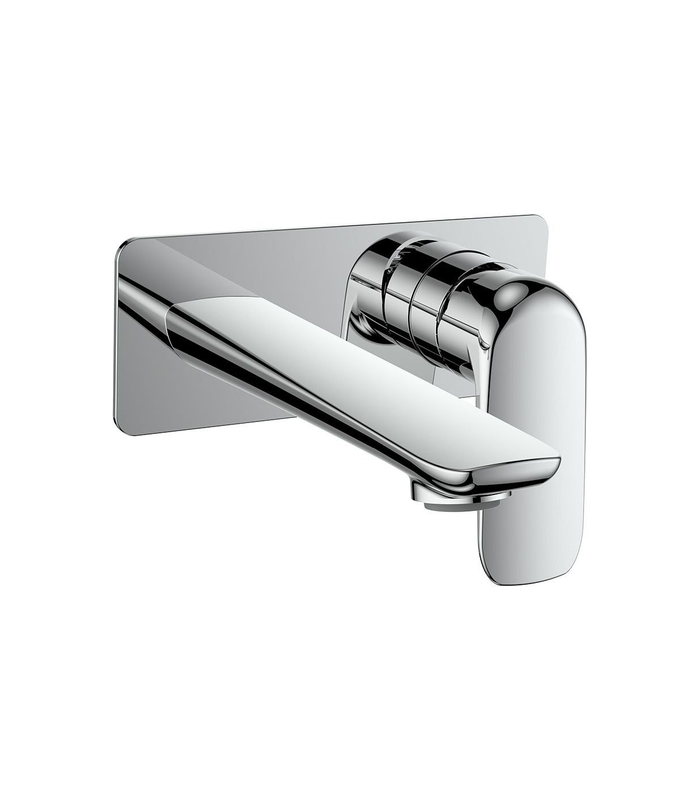 TM.AU_.1410__chrome__TM.AU_.1410.CC.png Vogt Antau Wall Mount Lavatory Faucet Trim TM.AU.1410 - Image 1
