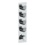 Vogt Antau 3/4″ High-Flow Valve Trim with 4 Volume Controls Chrome TM.AU.450