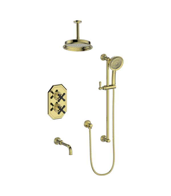Vogt Carinthia 6″ Ceiling Arm 3-Way Shower Trim Kit TM.CX1.320.316 - Image 8