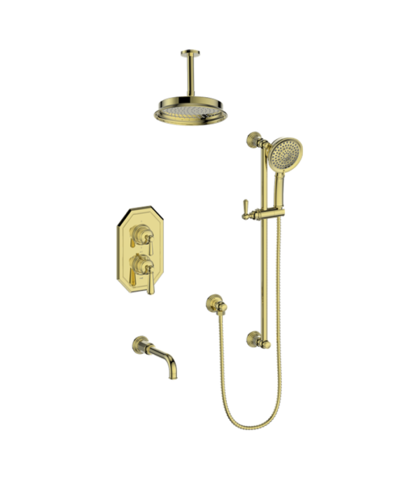 Vogt Carinthia 6″ Ceiling Arm 3-Way Shower Trim Kit TM.CX1.320.316 - Image 4