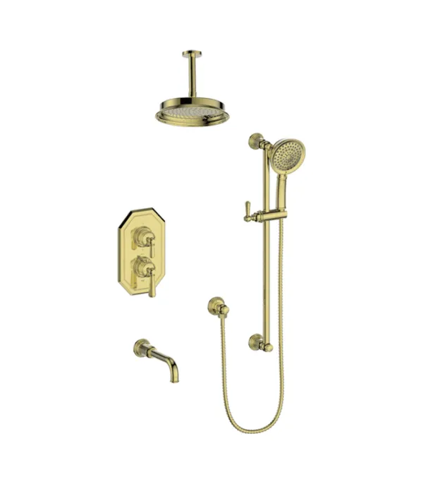 Vogt Carinthia 6″ Ceiling Arm 3-Way Shower Trim Kit TM.CX1.320.316 - Image 4