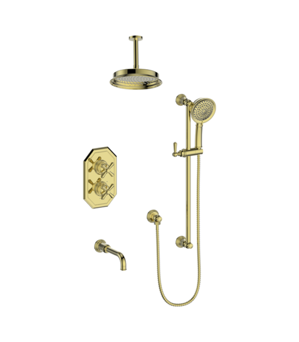Vogt Carinthia 6″ Ceiling Arm 3-Way Shower Trim Kit TM.CX1.320.316 - Image 4