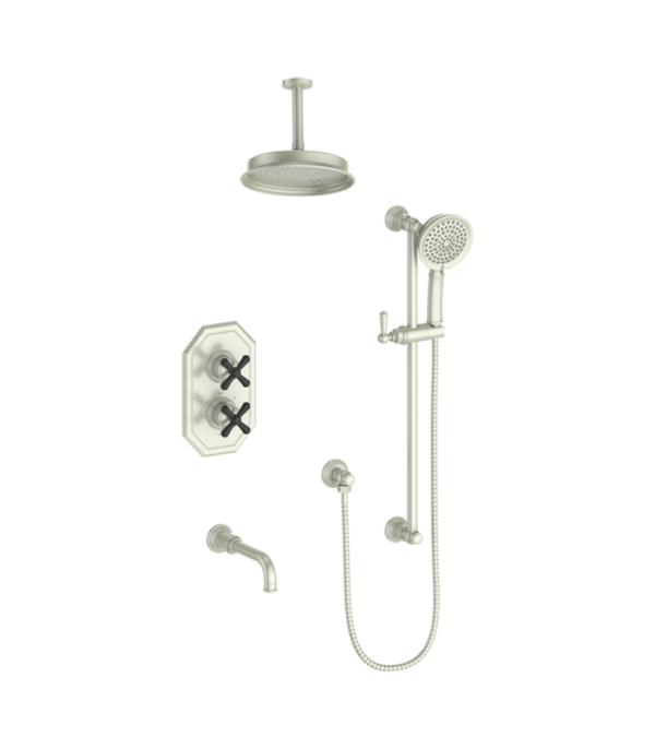Vogt Carinthia 6″ Ceiling Arm 3-Way Shower Trim Kit TM.CX1.320.316 - Image 6