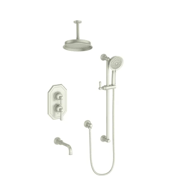 Vogt Carinthia 6″ Ceiling Arm 3-Way Shower Trim Kit TM.CX1.320.316 - Image 2