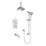Vogt Carinthia 6″ Ceiling Arm 3-Way Shower Trim Kit TM.CX1.320.316