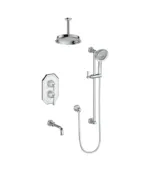 Vogt Carinthia 6″ Ceiling Arm 3-Way Shower Trim Kit TM.CX1.320.316