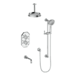 Vogt Carinthia 6″ Ceiling Arm 3-Way Shower Trim Kit TM.CX1.320.316