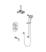 Vogt Carinthia 6″ Ceiling Arm 3-Way Shower Trim Kit TM.CX1.320.316