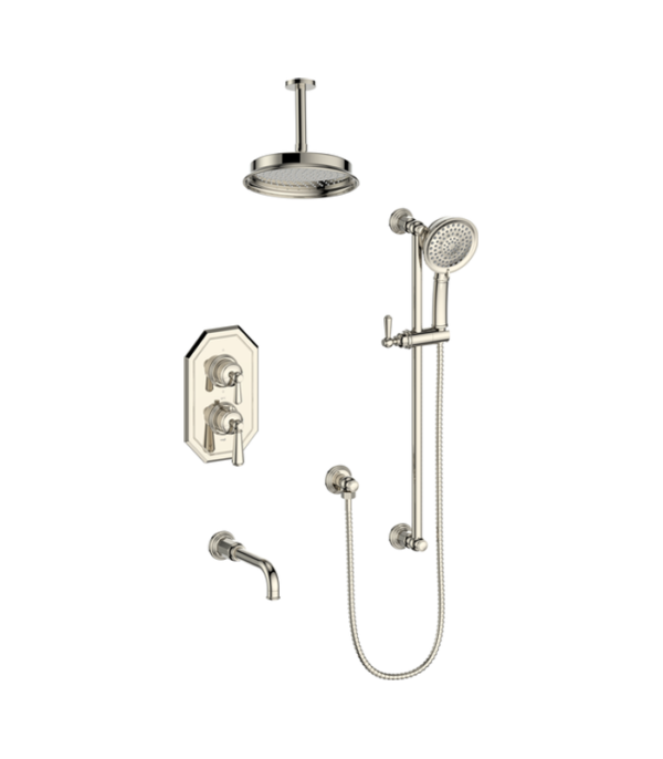 Vogt Carinthia 6″ Ceiling Arm 3-Way Shower Trim Kit TM.CX1.320.316 - Image 3