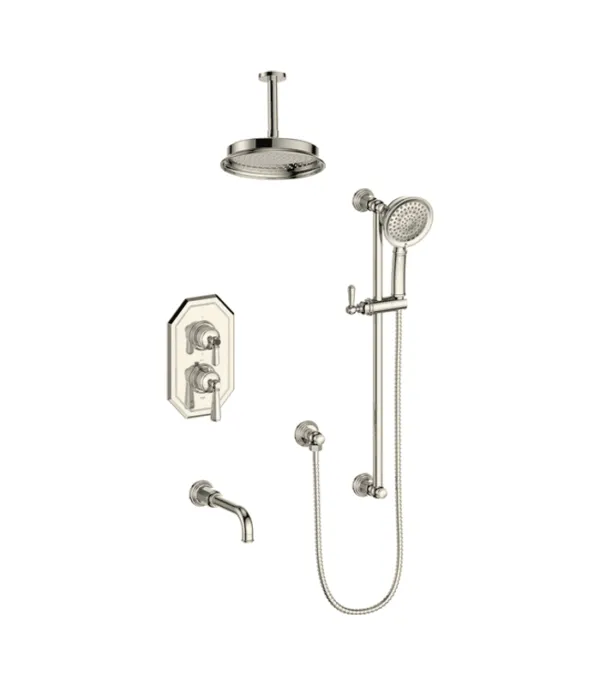 Vogt Carinthia 6″ Ceiling Arm 3-Way Shower Trim Kit TM.CX1.320.316 - Image 3