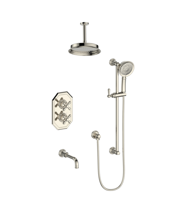 Vogt Carinthia 6″ Ceiling Arm 3-Way Shower Trim Kit TM.CX1.320.316 - Image 3