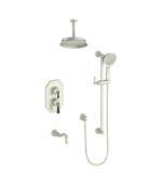 Vogt Carinthia 3-Way Thermostatic Shower Trim with 6-Inch Ceiling Arm Shower Kit Trim TM.CX2.320.316 - Image 6