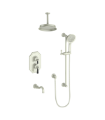 Vogt Carinthia 3-Way Thermostatic Shower Trim with 6-Inch Ceiling Arm Shower Kit Trim TM.CX2.320.316 - Image 6
