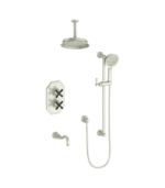 Vogt Carinthia 3-Way Thermostatic Shower Trim with 6-Inch Ceiling Arm Shower Kit Trim TM.CX2.320.316 - Image 6
