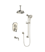 Vogt Carinthia 3-Way Thermostatic Shower Trim with 6-Inch Ceiling Arm Shower Kit Trim TM.CX2.320.316 - Image 7