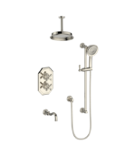 Vogt Carinthia 3-Way Thermostatic Shower Trim with 6-Inch Ceiling Arm Shower Kit Trim TM.CX2.320.316 - Image 3