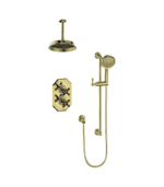 Vogt Carinthia 2-Way Thermostatic Shower Trim with 6-Inch Ceiling Arm Shower Kit Trim TM.CX.220.216 - Image 8