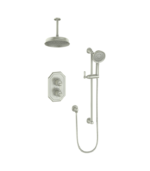 Vogt Carinthia 2-Way Thermostatic Shower Trim with 6-Inch Ceiling Arm Shower Kit Trim TM.CX.220.216 - Image 2