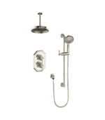 Vogt Carinthia 2-Way Thermostatic Shower Trim with 6-Inch Ceiling Arm Shower Kit Trim TM.CX.220.216 - Image 3
