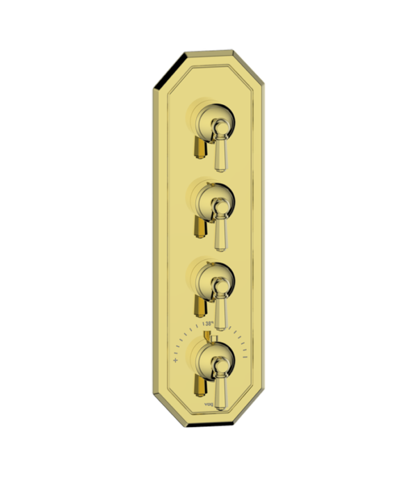 Vogt Carinthia 3/4″ High-Flow Valve Trim with 3 Volume Controls Valve Trim TM.CX.350 - Image 4