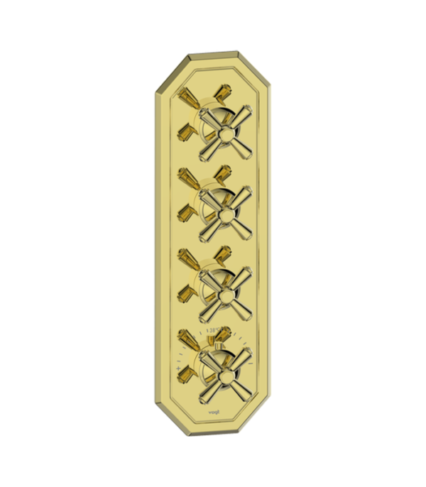 Vogt Carinthia 3/4″ High-Flow Valve Trim with 3 Volume Controls Valve Trim TM.CX.350 - Image 4