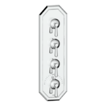 Vogt Carinthia 3/4″ High-Flow Valve Trim, 3 Volume Controls, TM.CX.350