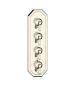 Vogt Carinthia 3/4″ High-Flow Valve Trim with 3 Volume Controls Valve Trim TM.CX.350 - Image 3