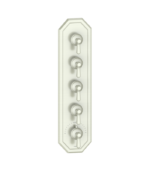Vogt Carinthia 3/4″ High-Flow Shower Valve Trim 4 Volume Controls TM.CX.450 - Image 2