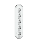 Vogt Carinthia 3/4″ High-Flow Shower Valve Trim 4 Volume Controls TM.CX.450