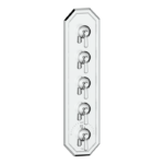 Vogt Carinthia 3/4″ High-Flow Shower Valve Trim 4 Volume Controls TM.CX.450
