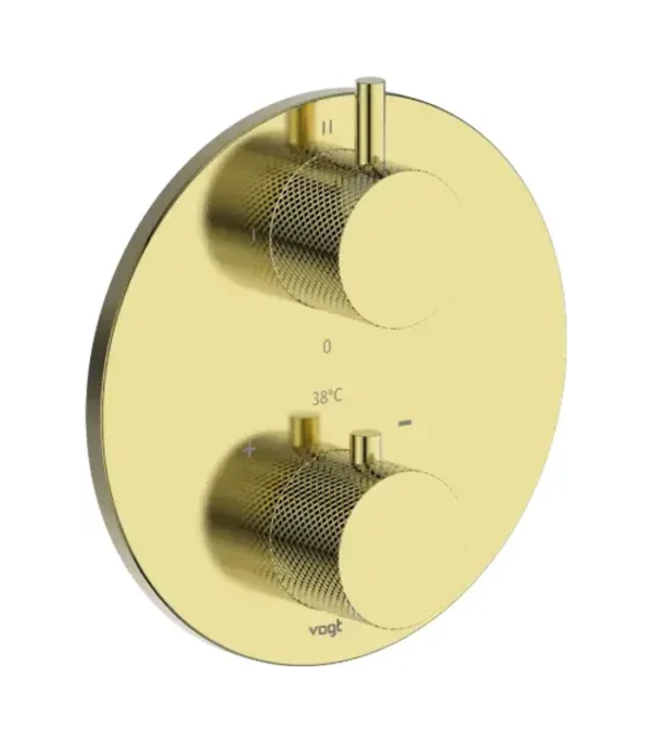 Vogt Drava 2-Way Thermostatic Valve Trim TM.DA.220 - Image 5