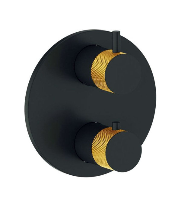 Vogt Drava 3-Way Thermostatic Valve Trim TM.DA.320 - Image 4