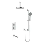 Vogt Mond 6″ Ceiling Arm 3-Way Shower Kit Trim TM.MX.320.316