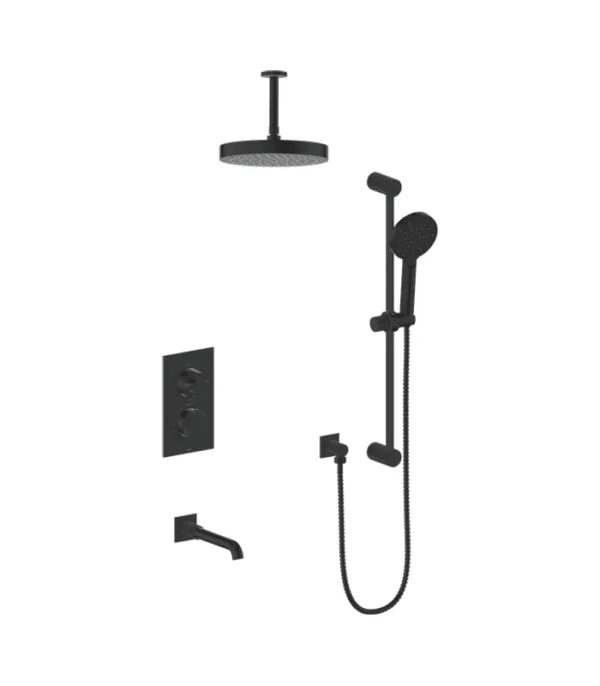 Vogt Mond 6″ Ceiling Arm 3-Way Shower Kit Trim TM.MX.320.316 - Image 2