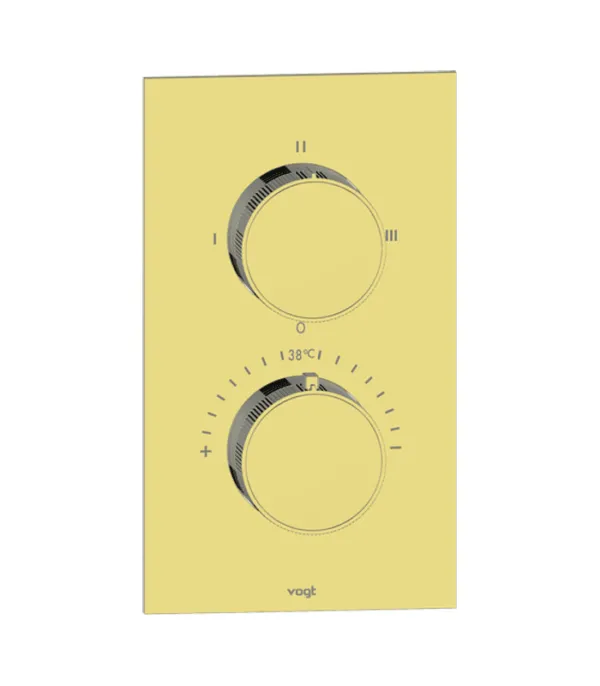 Vogt Mond 3-Way Thermostatic Valve Trim TM.MX.320 - Image 3