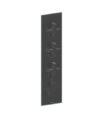 Vogt Mond 3/4″ High-Flow Valve Trim with 3 Volume Controls Valve Trim TM.MX.350 - Image 2