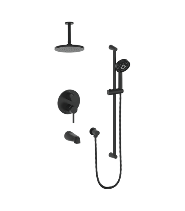 Vogt Worgl 3-Way PB Shower Kit Trim with 6-Inch Ceiling Arm TM.OR.310.316 - Image 2