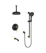 Vogt Zehn 3-Way Shower Trim Kit with 6-Inch Ceiling Arm Shower Kit Trim TM.ZX.320.316 - Image 8
