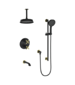 Vogt Zehn 3-Way Shower Trim Kit with 6-Inch Ceiling Arm Shower Kit Trim TM.ZX.320.316 - Image 8