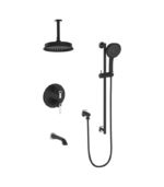 Vogt Zehn 3-Way Shower Trim Kit with 6-Inch Ceiling Arm Shower Kit Trim TM.ZX.320.316 - Image 5